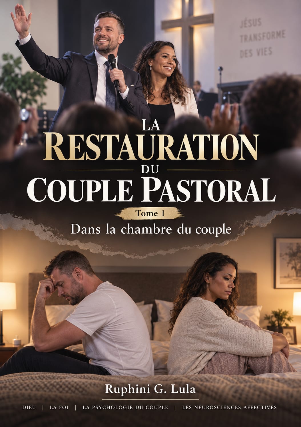 Couverture du livre La restauration du couple pastoral, Tome 1 : Dans la chambre du couple, par Ruphini G. Lula